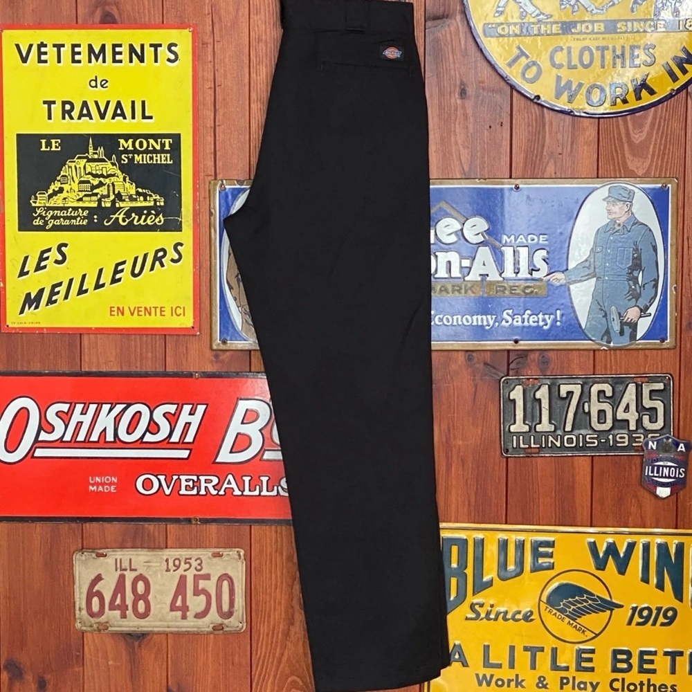 Dickies Black Work Trousers